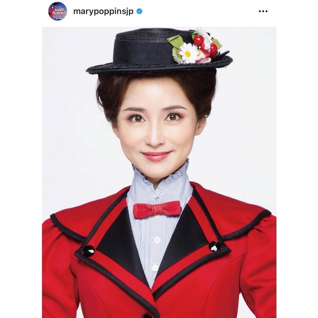 のインスタグラム：「. ／ ミュージカル『#メリー・ポピンズ』 1.26（水）歌唱披露イベント 生配信決定🎶 ＼  どちらでも視聴OK👀 📌YoutubeLive 12:00～ 本格的なカメラアングル🎥  📌LINELIVE 11:50～ プレス席より臨場感たっぷり⚡  詳しくはこちら💁‍♀️ https://twitter.com/marypoppinsjp/status/1484329906448179201?s=21」