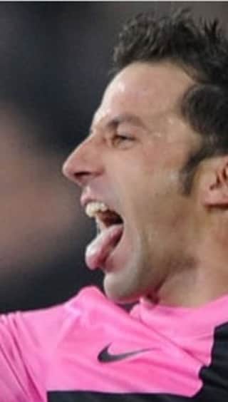 アレッサンドロ・デル・ピエロのインスタグラム：「#repost @juventus #ADP with a first Allianz goal worth waiting for!😜⚽️🏟  #GoalOfTheDay #DelPiero」