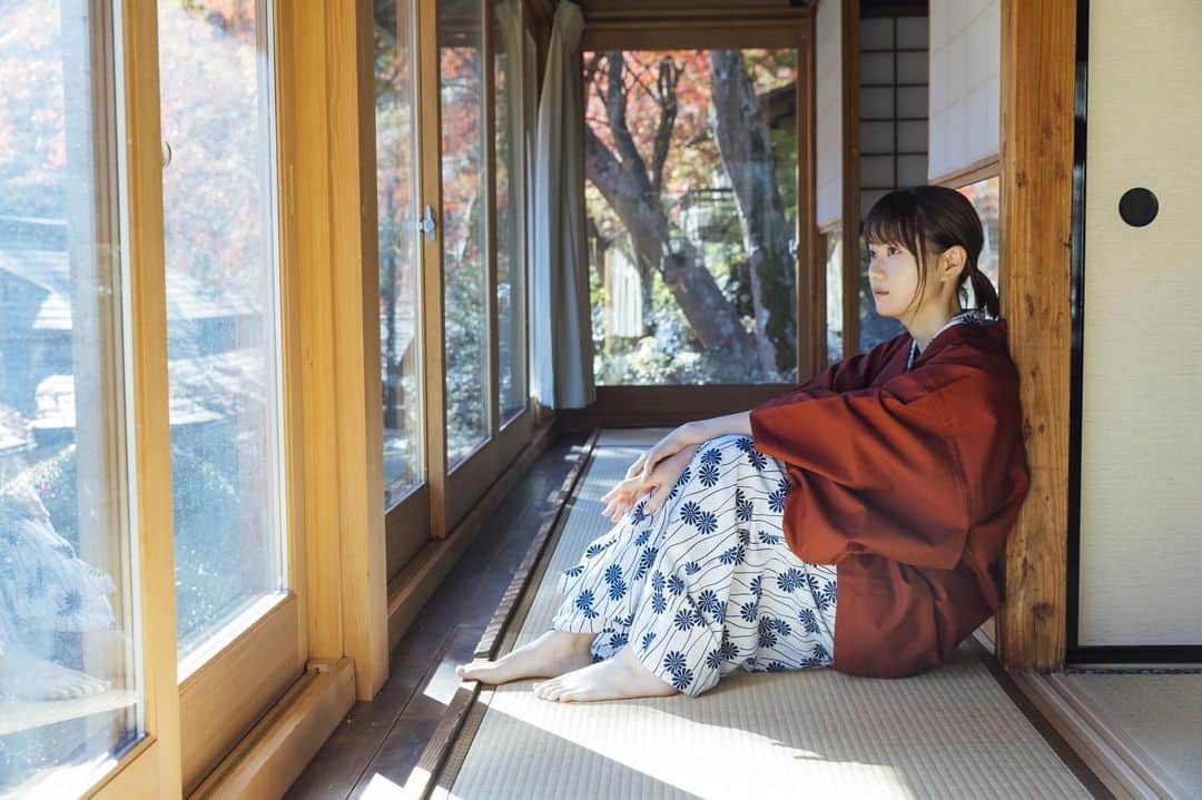 いけちゃんのインスタグラム：「浴衣🥺🤍」