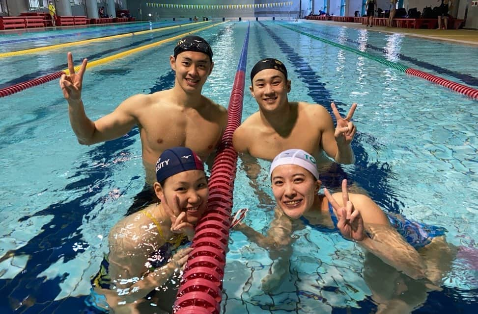 佐藤翔馬さんのインスタグラム写真 - (佐藤翔馬Instagram)「2022/01/23 KOSUKE KITAJIMA CUP 2022  2022年初レース終わりました！ 100m平泳ぎ 1:00.09🥇 200m平泳ぎ 2:08.80🥇  予想していたタイムより速く泳ぐことができ、2冠、最優秀選手賞を頂けたことを素直に嬉しく思います。 まだまだタイムをあげる要素はあるので、これからも頑張ります！💪  応援ありがとうございました！  #kosukekitajimacup2022  @kosuke_kitajima_cup」1月24日 22時19分 - shomasatoswim