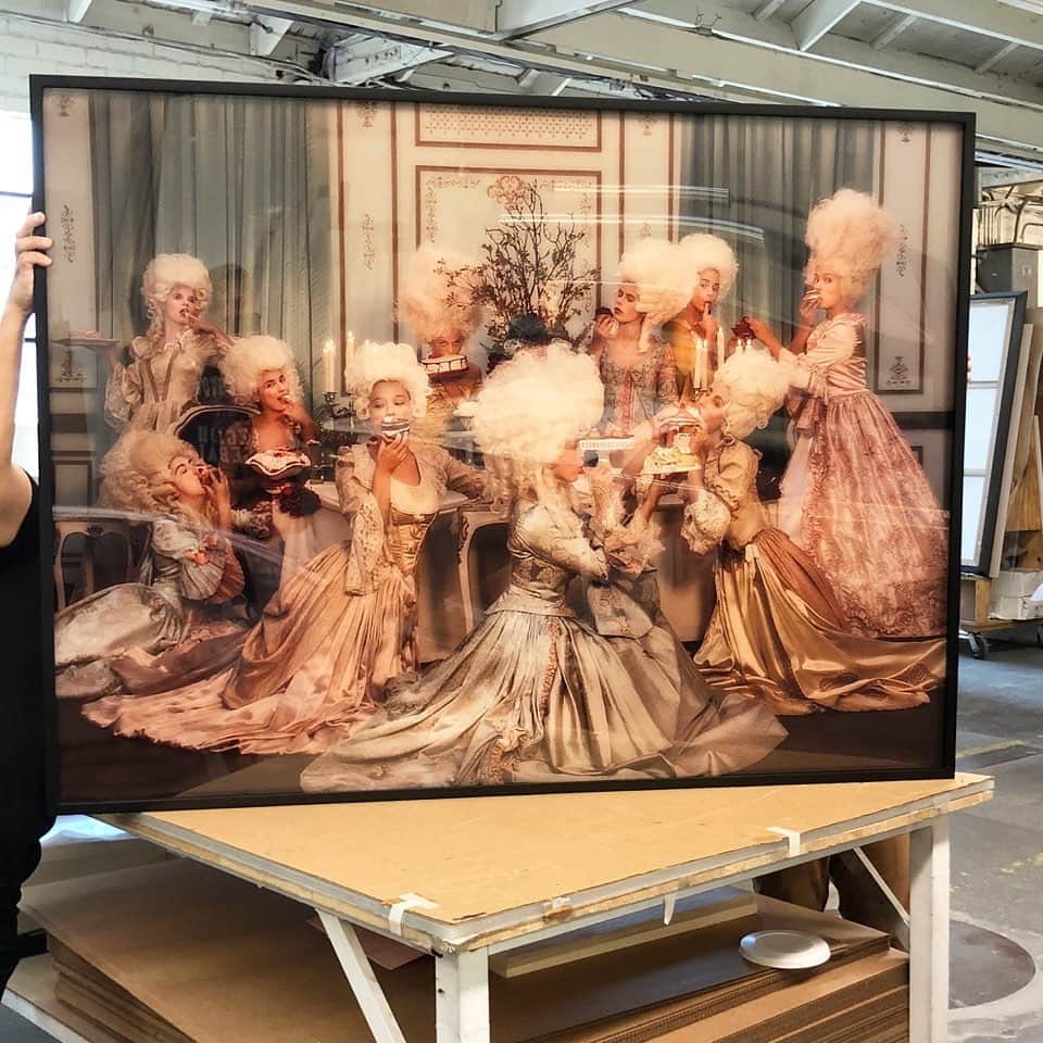 のインスタグラム：「A photograph starts with a camera and ends with a print. Art reminds us that we have a soul it keeps us honest with emotion and can travel you back in time to the exact feeling you had the moment you saw it, I love making prints and I say that from A-Z the idea to the wall. It is such a Special thing anytime you make an image worthy of printing. If you could have any of the 5 prints on here which would it be?」