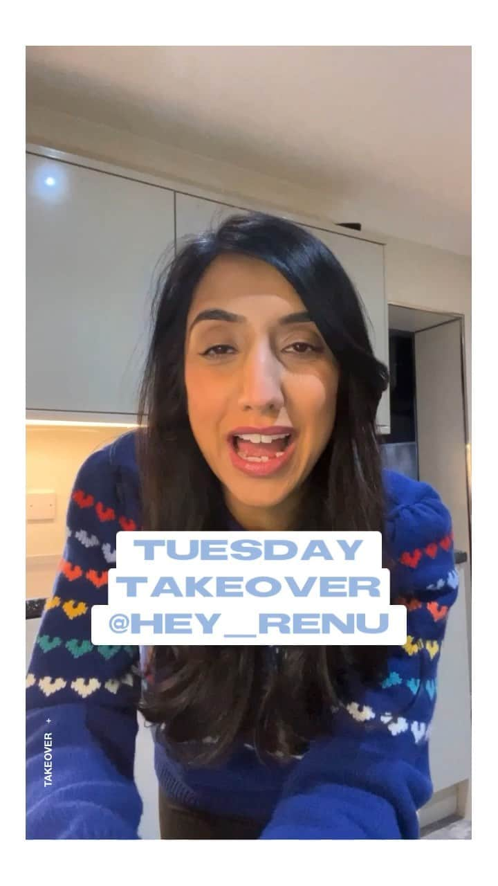 ゾーイ・サグのインスタグラム：「The incredible @hey_renu is today's Tuesday Takeover host! Renu specialises in veggie and vegan recipes and cutting down on waste, and has already kicked things off with a dreamy Coffee Oat Smoothie 😍 Renu really started committing to making food content when she was made redundant in the first lockdown, head over to our story to see how she made it happen and ask her any of your foodie questions and queries!」