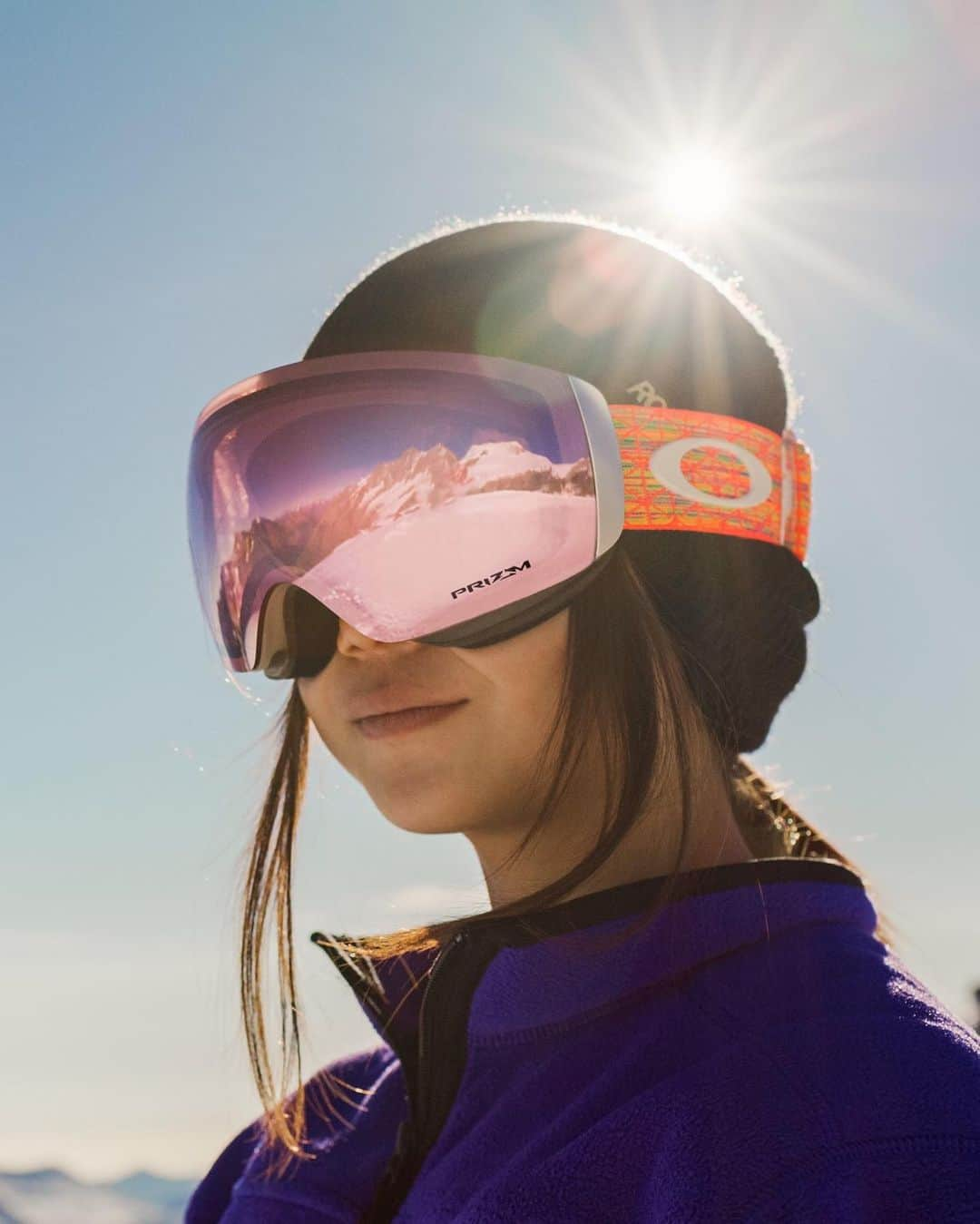 岩渕麗楽のインスタグラム：「These my fav moments 💜  #BeWhoYouAre #teamoakley  @oakley @oakleyjapan」