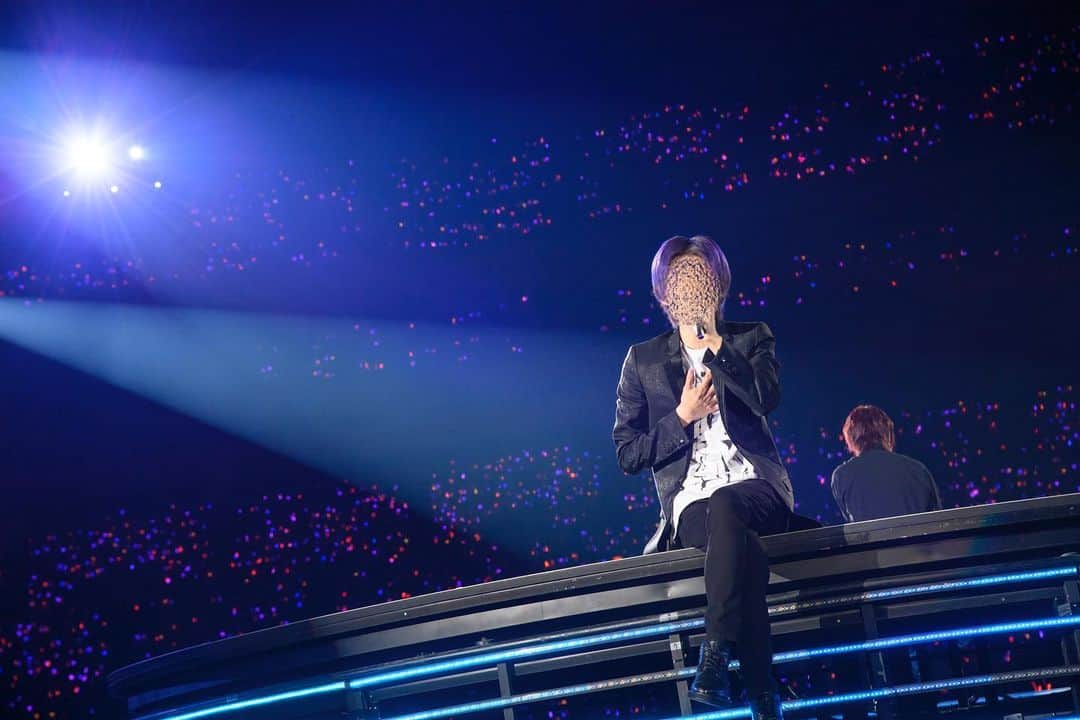 のインスタグラム：「君は花にでもなりにけり🧡💜   #空想エレクティカ #すとぷり #ななジェル #ななもり #すとぷり名古屋ドーム #すとぷりドームツアー」