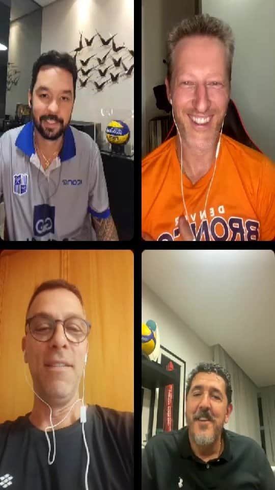 ウィリアム・アルジョナのインスタグラム：「@luizomarmoura um dos caras mais queridos e vitoriosos do nosso voleibol!!」