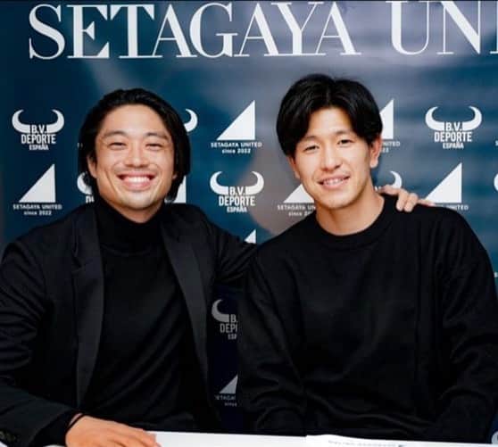 のインスタグラム：「『挑戦』  『Football Again』  2年越しにもう一度チャレンジします。 日本でプレーするのは10年ぶり🔥 また応援して頂けると嬉しいです😌 よろしくお願いします！  #setagayaunited  #soccer  #フットボールを拡張しろ #自分の限界を超えろ」