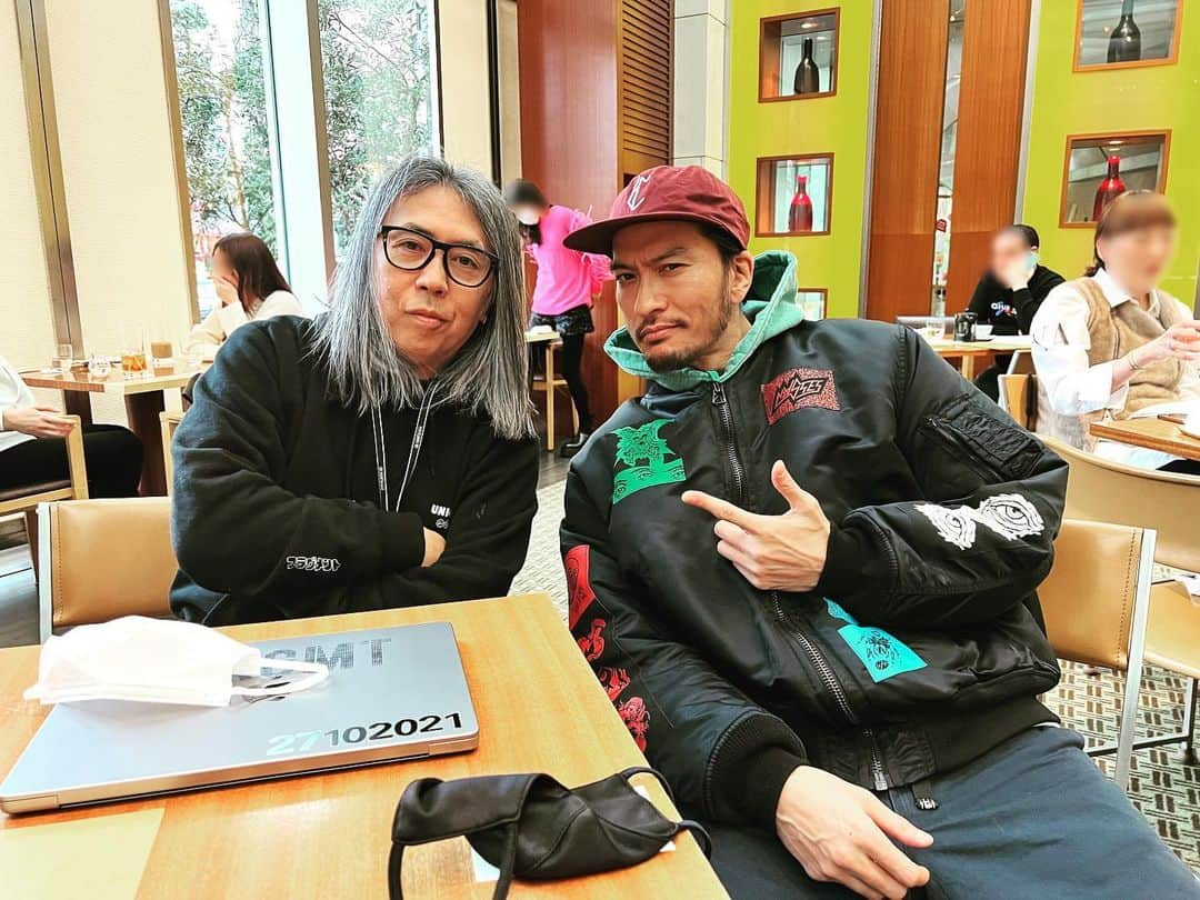 長瀬智也さんのインスタグラム写真 - (長瀬智也Instagram)「@fujiwarahiroshi  #fragment  #kingofstreet」1月26日 0時55分 - nagasetomoya_