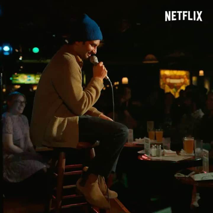 アジズ・アンサリのインスタグラム：「Nightclub Comedian is out now on Netflix!」