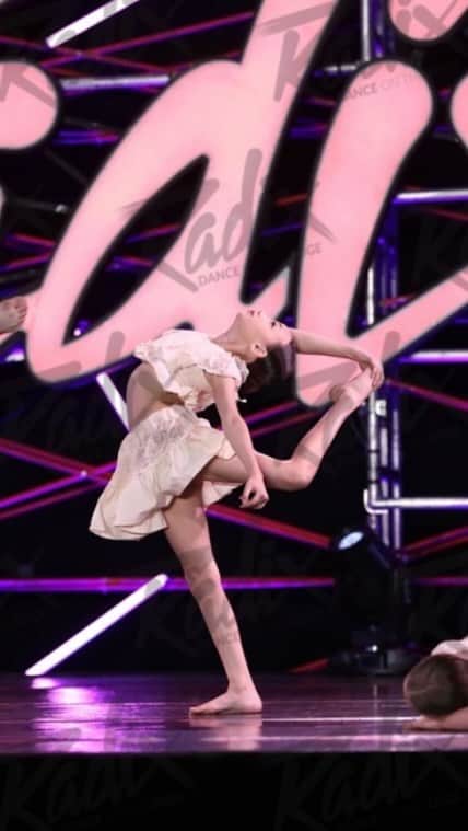 Addison Moffettのインスタグラム：「Turning page | @therockcenterfordance First overall mini line! Choreography and costumes by me. Couldn’t be more proud of these rockstars ✨」