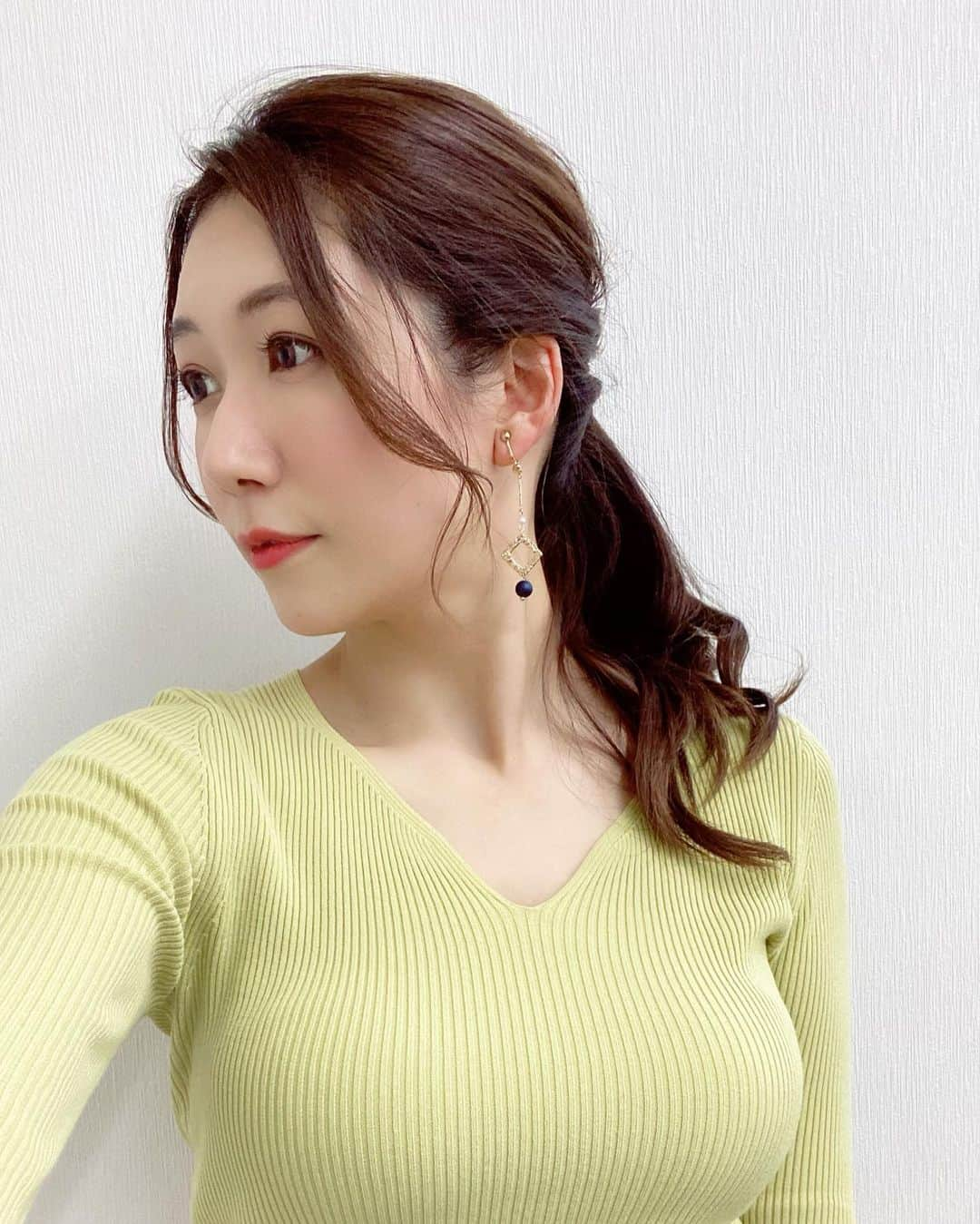 穂川果音さんのインスタグラム写真 - (穂川果音Instagram)「hairstyle  ポニーテールだよ〜😊」1月26日 10時04分 - hokawakanonn