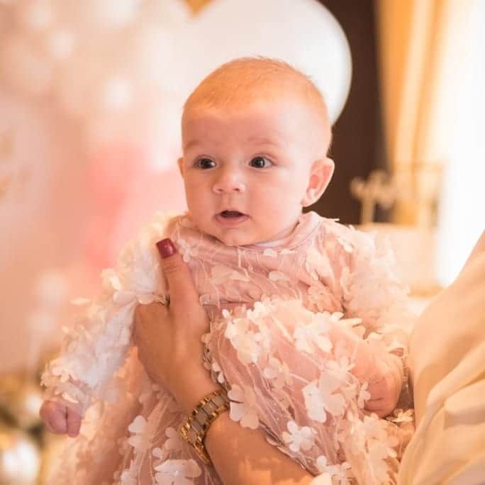 トニ・シュニッチさんのインスタグラム写真 - (トニ・シュニッチInstagram)「Sveto Krstenje 🙏🙏🙏 Stefani 👼👼👼🎀🎀🎀❤❤❤」1月27日 0時32分 - sunkicaa
