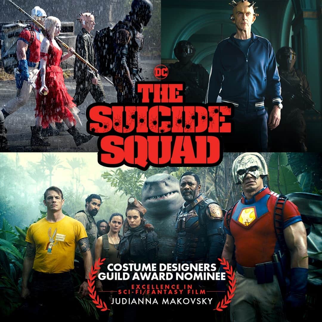 スーサイド・スクワッドのインスタグラム：「Congratulations to the incredible costume department of #TheSuicideSquad! Their work has received a @costumeawards nomination for Excellence in Sci-Fi / Fantasy Film - Costume Design.」