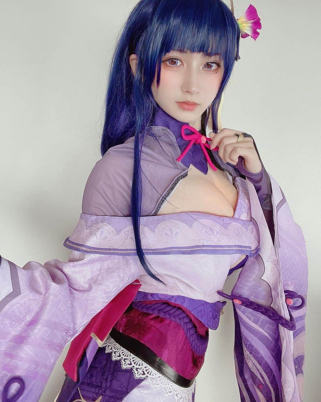 てーらのインスタグラム：「#女子大学生 #女子大生 #jd #cosplay_style #コスプレイヤーさんと繋がりたい #コスプレ #コスプレイヤー #cosplaygirl #cosplay  #japanesegirl #カメラマン募集 #カメラマンさんと繋がりたい  #被写体希望 #ポートレート 撮影  #genshinimpact #keqing #kokusei #原神 #雷電将軍  #雷電将軍コスプレ  #raidenshogun #raidenshoguncosplay #ちゅーむ  #cawaii #cawaiigirl #follow	 #followme #keqing #keqingcosplay  #baal #baalcosplay」