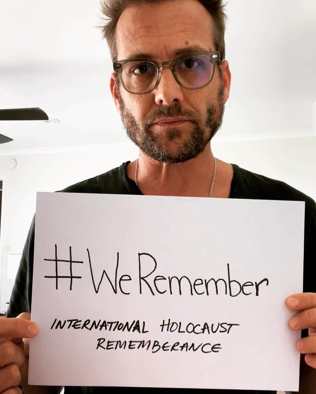 ガブリエル・マクトさんのインスタグラム写真 - (ガブリエル・マクトInstagram)「#weremember」1月27日 15時09分 - iamgabrielmacht