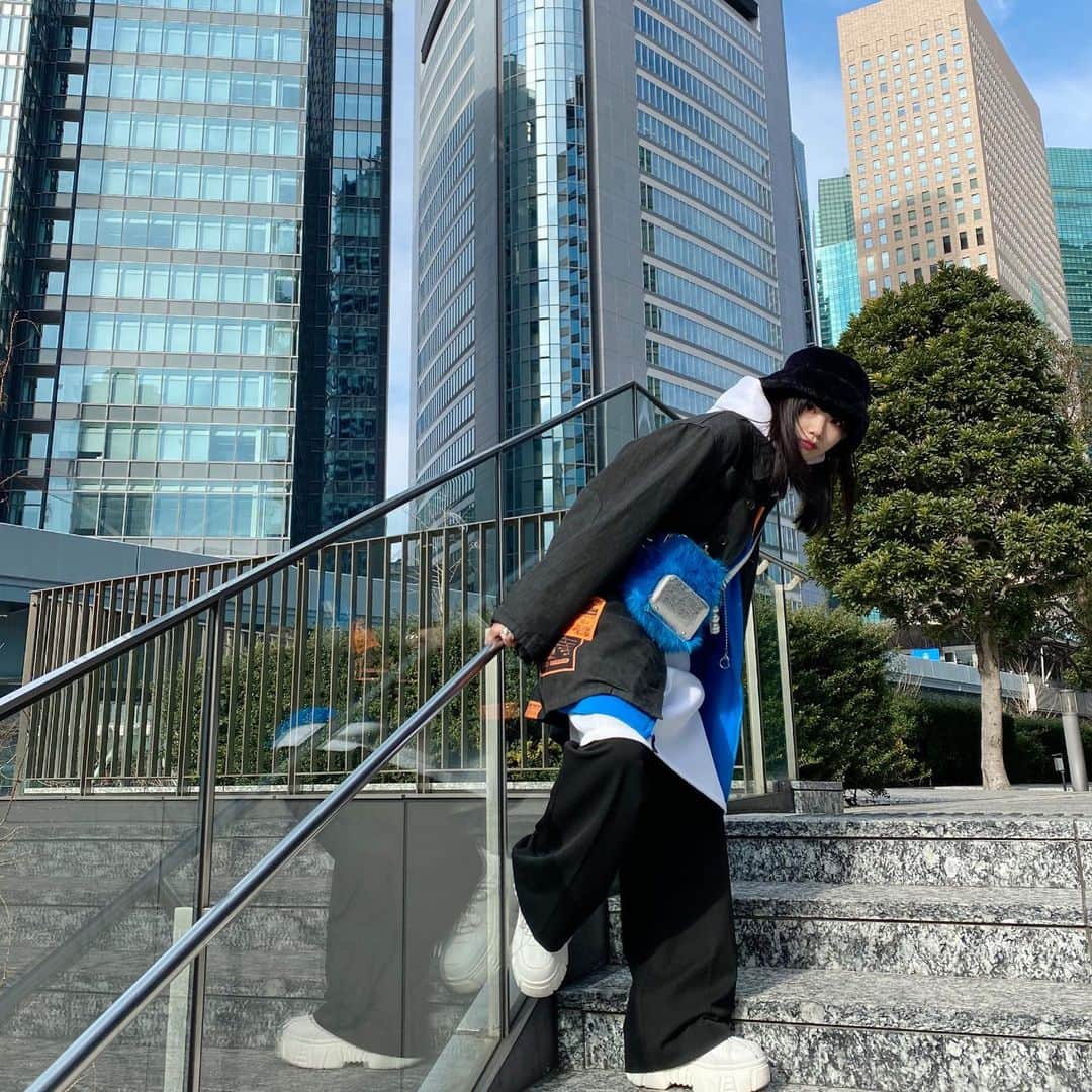 奥田彩友のインスタグラム：「☁️ ⁡ ⁡ ⁡ ⁡ ⁡ ⁡ ⁡ ⁡ ⁡ ⁡ ⁡ #fashion #idol #instagood #ootd  #picoftheday #japanesegirl #japan #tokyofashion #zara #pameopose  #bershka #bodysong #오오티디 #패션스타그램 #옷스타그램」