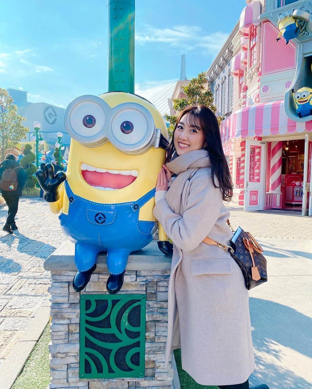 吉田有希さんのインスタグラム写真 - (吉田有希Instagram)「USJ🎡💛 #japan #osaka #shorttrip #usj #ユニバーサルスタジオジャパン #時差投稿」1月28日 0時14分 - yuuki329_h