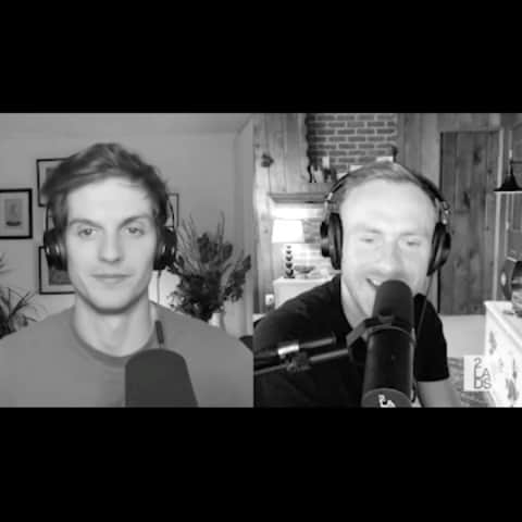 ダニエル・シャーマンのインスタグラム：「No one wants to feel fear, but it’s where the best things in life come out of. Episode 18: Fear - available wherever you listen. #The2LADS」