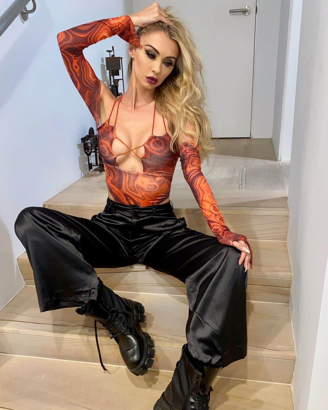 Dajana Gudicのインスタグラム：「Believe in yourself & you’ll be unstoppable 🦁  Outfit : @missyempire  Makeup: @daisydennismua  @thetrendcoagency  #missyempire #missygirl」