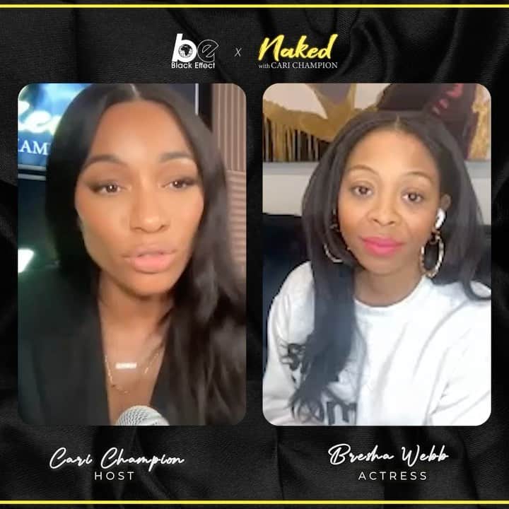 ブレシャ・ウェッブのインスタグラム：「Growing up @breshawebb always knew what career she gravitated towards, but after embracing comedy and now directing, her career is also changing. She embraces it all and lets her faith take the lead. Tap the link in the bio to listen to the full convo!」