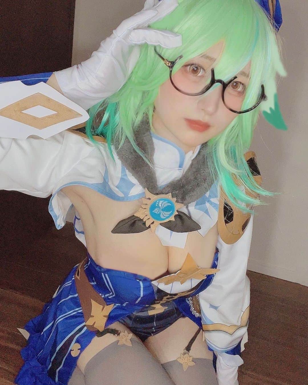 てーらのインスタグラム：「#女子大学生 #女子大生 #jd #cosplay_style #コスプレイヤーさんと繋がりたい #コスプレ #コスプレイヤー #cosplaygirl #cosplay  #japanesegirl #カメラマン募集 #カメラマンさんと繋がりたい #被写体になります #被写体モデル #被写体希望 #ポートレート 撮影  #genshinimpact #keqing #kokusei #原神 #刻晴コスプレ コス #スクロース #砂糖cos  #Sucrose #ちゅーむ  #cawaii #cawaiigirl #follow	 #followme #keqing #keqingcosplay」