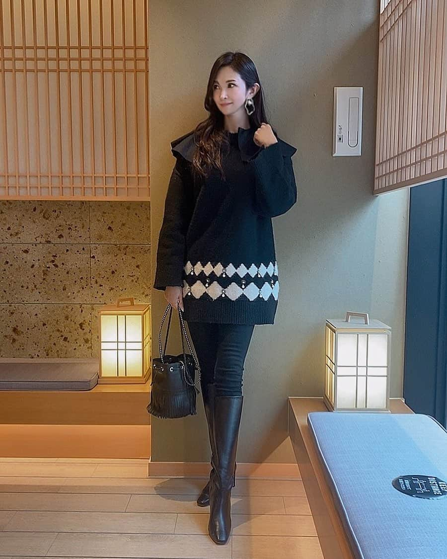 越野矢素子さんのインスタグラム写真 - (越野矢素子Instagram)「ご近所コーデはH&M」1月28日 22時12分 - loversyaso