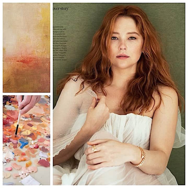 JO BAKERのインスタグラム：「H A L E Y • B E N N E T T 🇺🇸 Warm, calm pleasing palette …#haleybennett for @elle_italia … even a rush hour at dusk in LA can inspire your next makeup mood!! Find inspiration in everything you see… keep your eyes wide open!!  Photog @alessioalbi  Style @amelianna70 Hair @giannandreahair  Makeup by me #jobakermakeupartist @forwardartists」