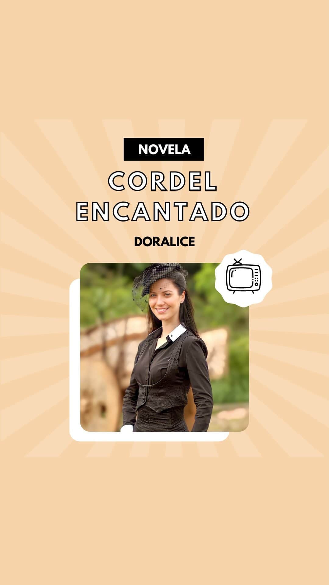 ナタリア・ディルのインスタグラム：「Quem conheceu Doralice? Prazer, Doralice! Atrasada com esse #tbt porque fiquei na dúvida de qual cena postar dessa novela. Por fim serão duas. Palpites? 🤩  📺 novela: Cordel Encantado (2011) (Reprodução: TV Globo)」