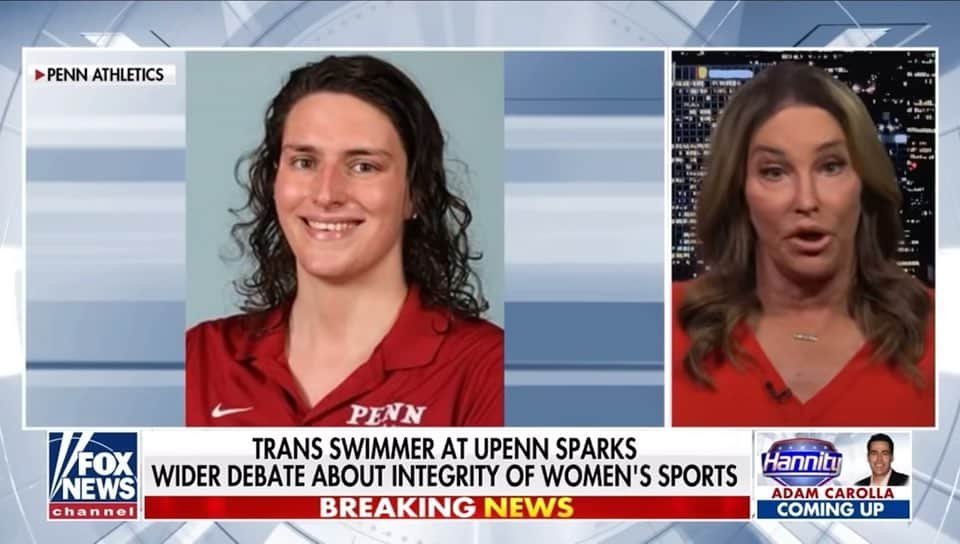 Caitlyn Jennerのインスタグラム：「As an athlete I feel an obligation to stand up to this woke world and get identity politics and political correctness out of sport. I love this country. I love sports. We have to protect womens sports. Thanks @seanhannity and heytammybruce」