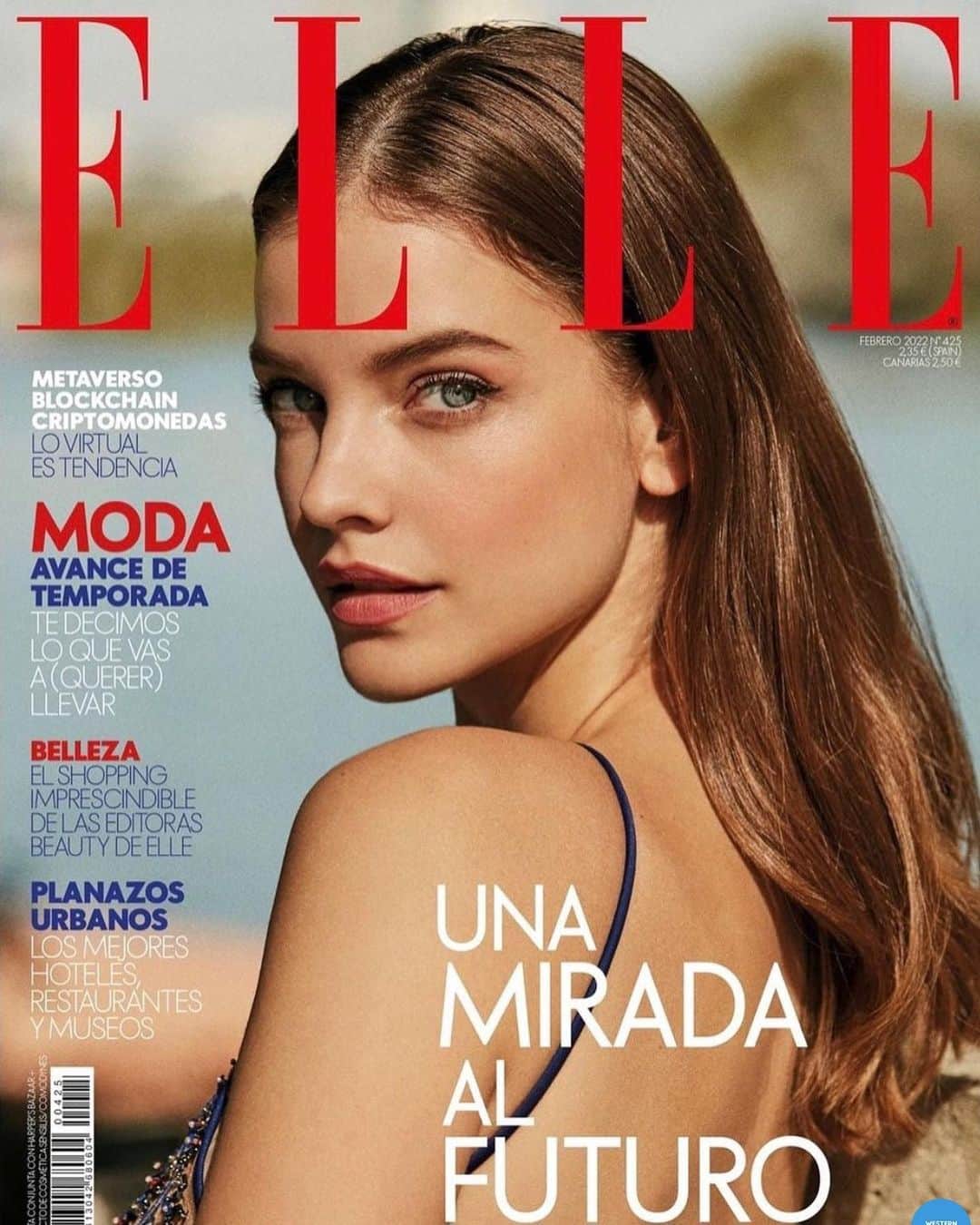 バルバラ・パルヴィンのインスタグラム：「@elle_spain cover story with @armanibeauty is out now. Had such a great time in Sevilla working w an amazing team. ♥️ #armanibeauty #armanibeautypartner」