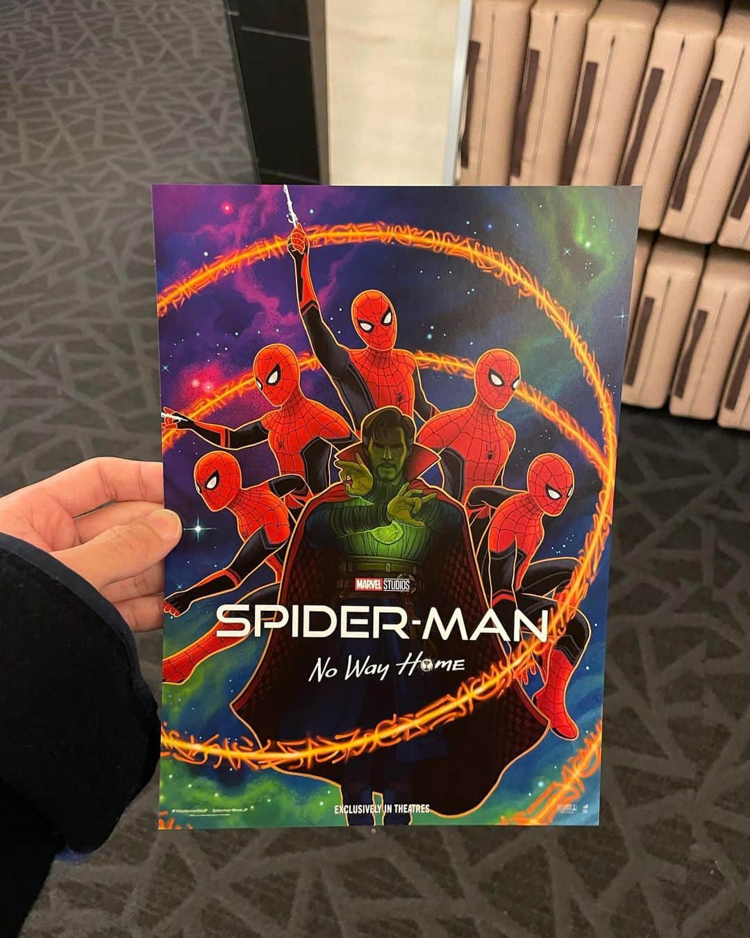 吹春友介のインスタグラム：「⠀ やっと観た😭🕷🧙‍♂️ #spiderman」