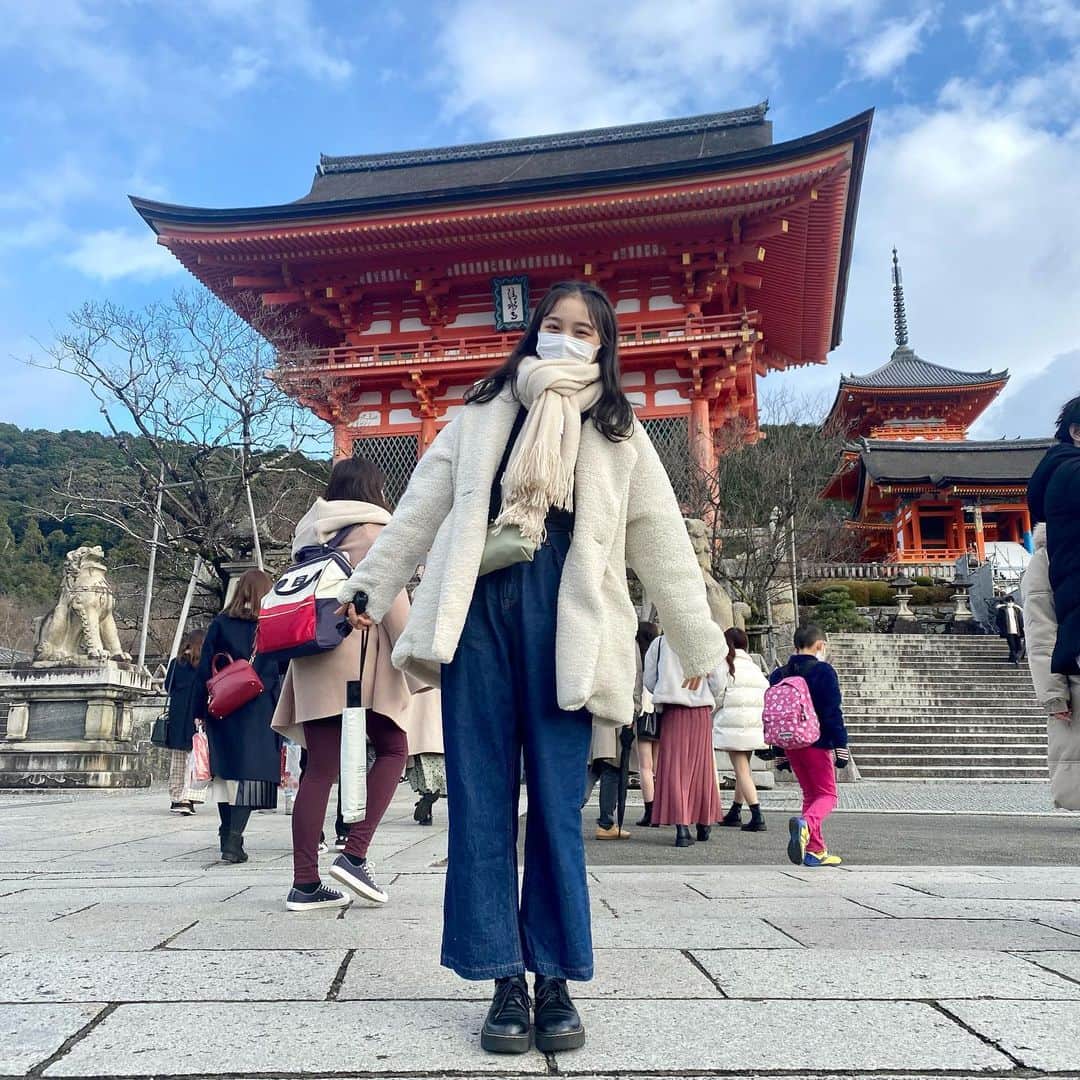 林芽亜里さんのインスタグラム写真 - (林芽亜里Instagram)「🎀 ⁡ 12月のイベント前日、京都photo🍵 ⁡ 京都の街並み、とても素敵でした🌱 また行きたいな~ ⁡ レピピアルマリオTVでVlogもでてるので是非見てね👐 ⁡ ⁡ #レピピアルマリオ #めあレピ #林芽亜里」1月29日 18時36分 - meari__hayashi
