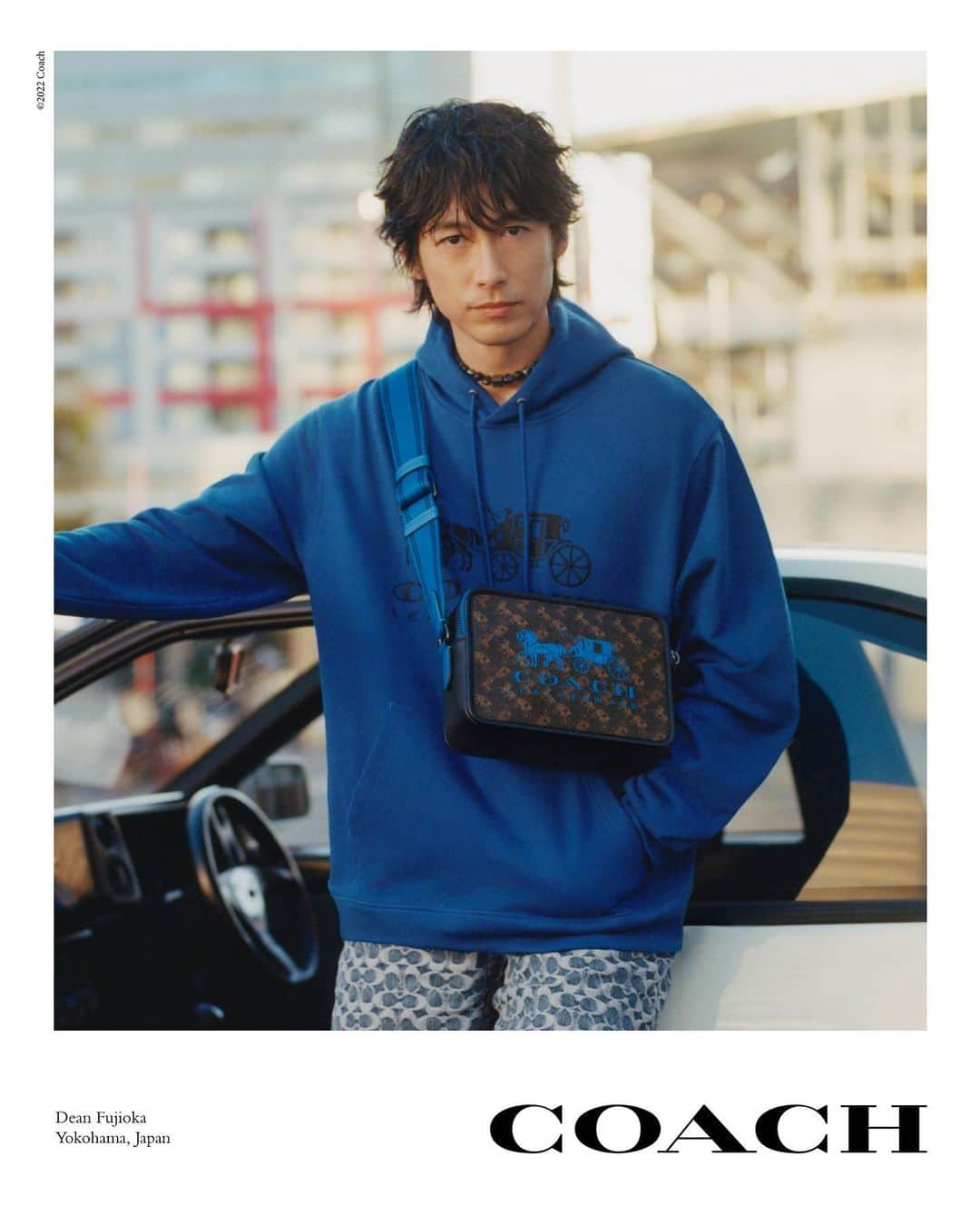 ディーン・フジオカさんのインスタグラム写真 - (ディーン・フジオカInstagram)「Riding in style with @coach #CoachNY Coach Spring 22 Horse and Carriage Collection “That's My Ride” © 2022 Tyler Mitchell」1月29日 20時36分 - tfjok