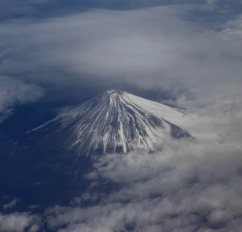 高垣麗子さんのインスタグラム写真 - (高垣麗子Instagram)「* 見上げるだけじゃなく 違う角度から眺める姿も好き  日本一の山はいつの時代も偉大だね🗻  * #富士山 #mountfuji  #fujisan  #🗻」1月29日 21時43分 - reikotakagaki