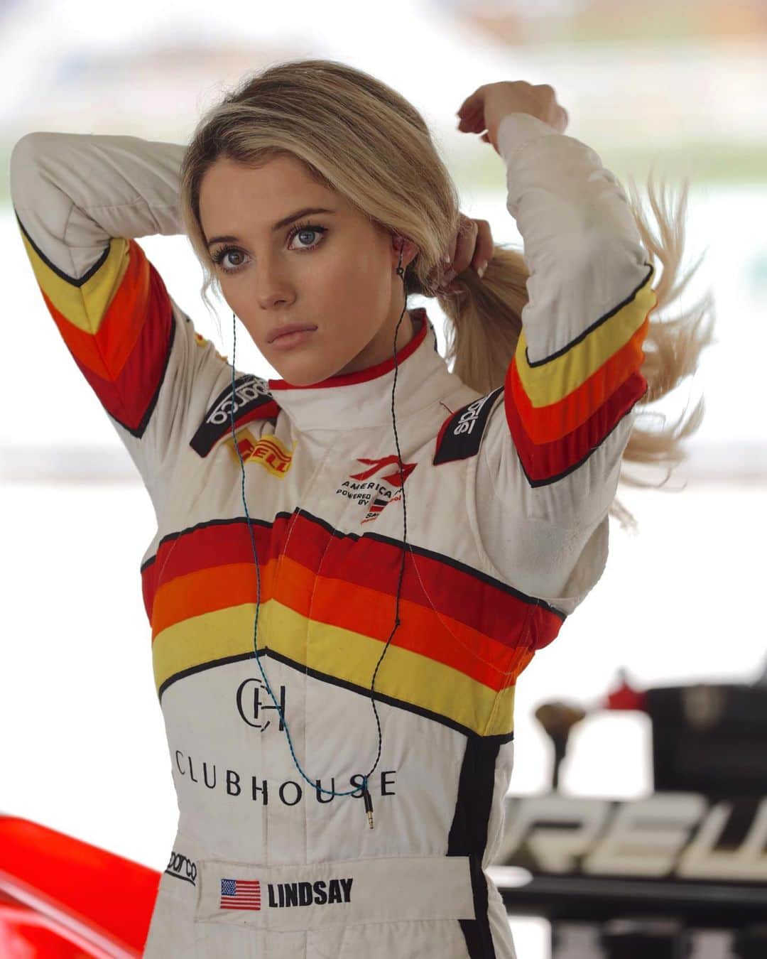 Lindsay Brewerのインスタグラム：「Just arrived at @indemotorsportsranch with @wseriesracing🏁 excited to drive amongst other talented female athletes this week! #wseriesracing #rethinkracing」