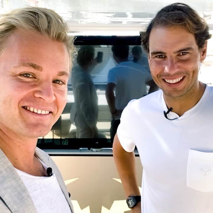 ニコ・ロズベルグのインスタグラム：「What a comeback!! When I met @rafaelnadal last summer, we spoke about his injury: "I'll have some doubts, but I know the process, & I'm confident that I'll have my chances."   Doubts = big motivator to work & prep for perfection!  Big congrats, Rafa, for winning the #AusOpen 👏」