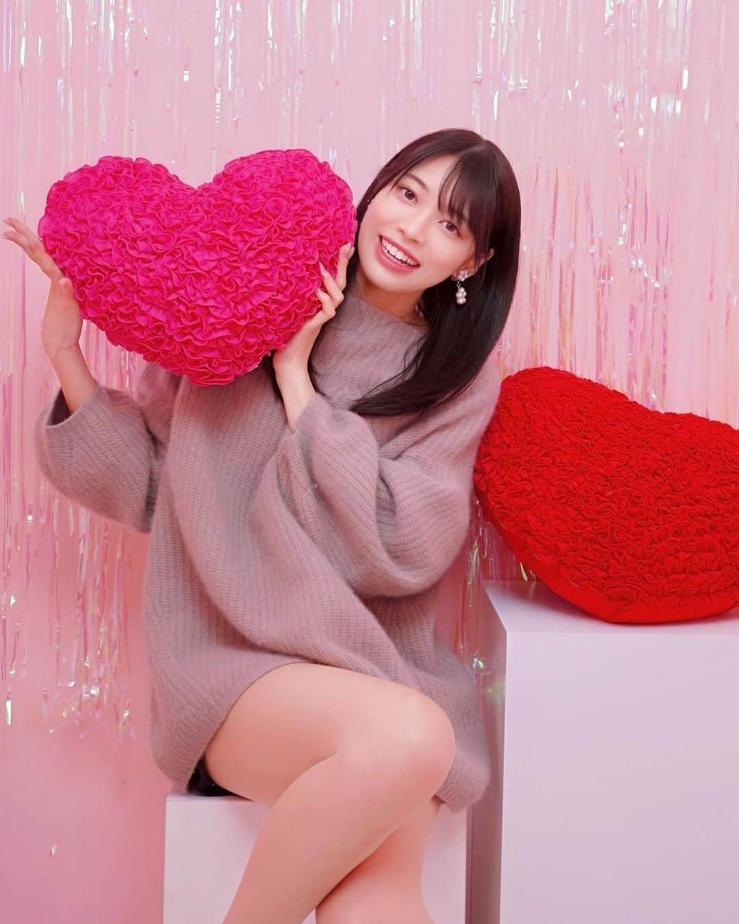 藤田いろはのインスタグラム：「みんなのはーとちょうだいっ」