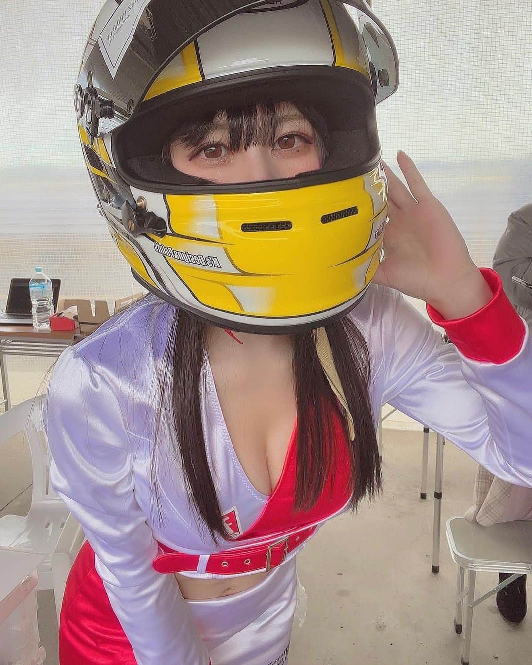 てーらのインスタグラム：「#大学生  #followｍe #japanesegirl #女子大生 #カメラマン募集 #カメラマンさんと繋がりたい #被写体になります #被写体モデル #被写体希望 #ポートレート #ポートレート撮影 #ポートレートモデル #jd  #ちゅーむ ‬  #カメラマン募集 #カメラマンさんと繋がりたい  #被写体になります #被写体モデル #被写体希望 #ポートレート #ポートレート撮影 #ポートレートモデル #cosplay #コスプレイヤー #コスプレ #コスプレイヤーさんと繋がりたい  #レースクイーン #レースクイーン写真部 #レースクイーン撮影会  #モスクワ杯  #ヘルメット女子」
