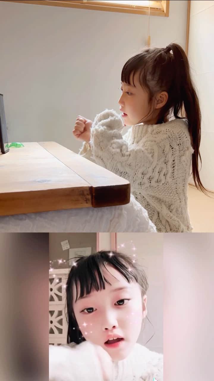 Kyooonのインスタグラム：「踊っているところを撮ってみた😂 ⁡ ⁡ アイドルや女優さんよりも TikTokerに憧れているそうです。。。♡」