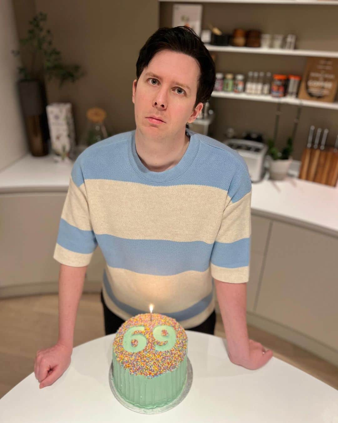 フィル・レスターさんのインスタグラム写真 - (フィル・レスターInstagram)「Why do I keep letting Dan get my birthday cake」1月31日 2時48分 - amazingphil