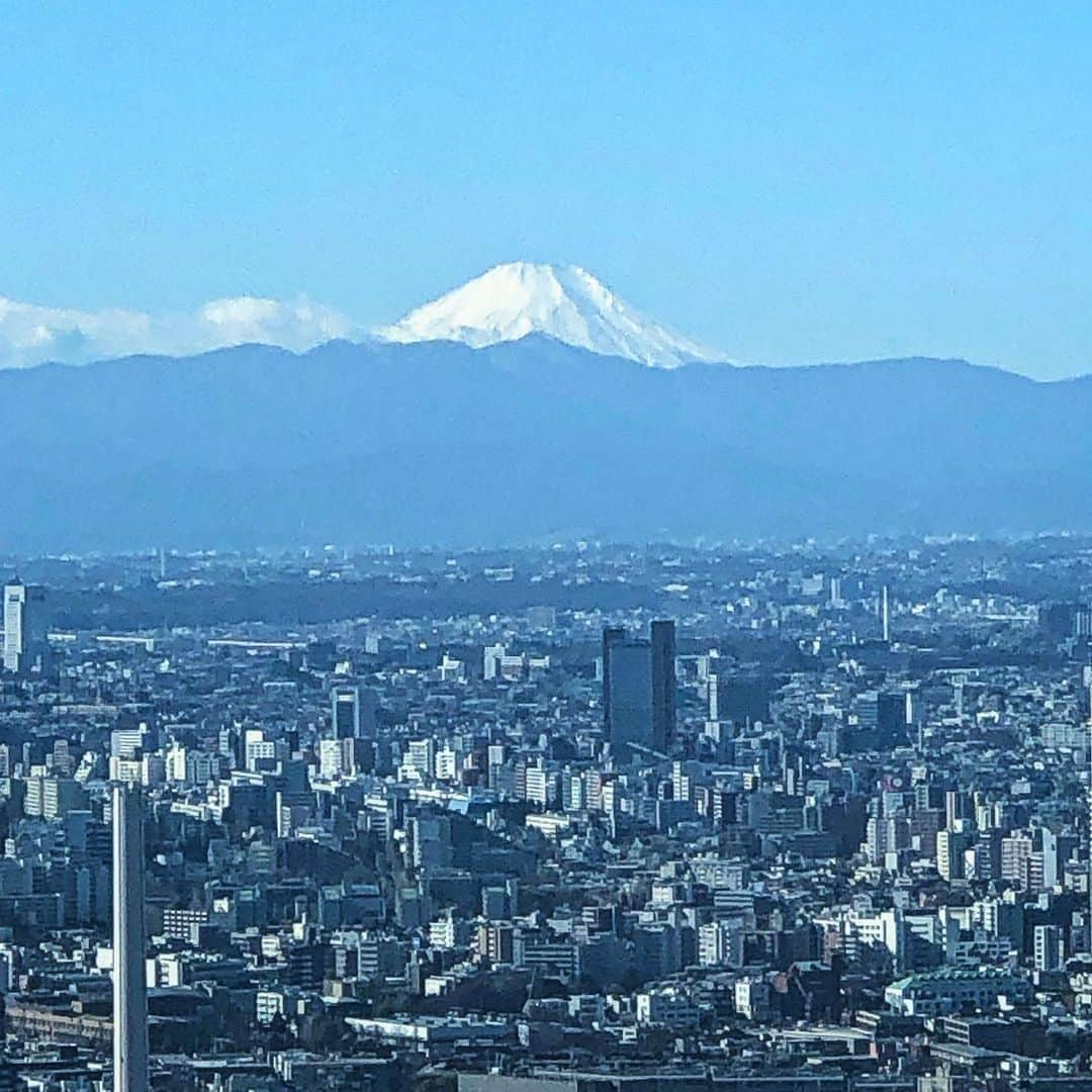 尾崎将也さんのインスタグラム写真 - (尾崎将也Instagram)「六本木から見える富士山 #富士山」1月31日 12時24分 - masaya._ozaki