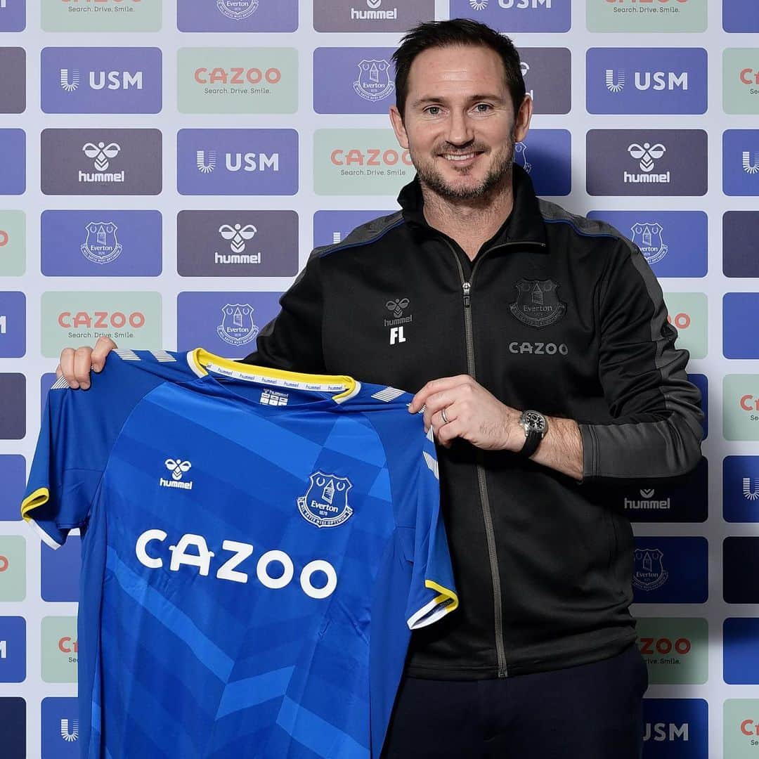 フランク・ランパードさんのインスタグラム写真 - (フランク・ランパードInstagram)「Everton Football Club can confirm the appointment of Frank Lampard as the Club’s new manager.」1月31日 22時36分 - franklampard