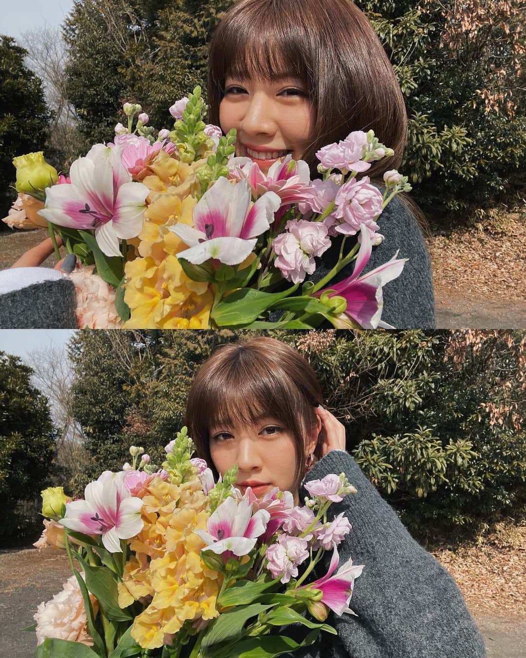 岡本杏理さんのインスタグラム写真 - (岡本杏理Instagram)「春の予感🌷 #anrisflower」2月15日 21時51分 - anri_okamoto