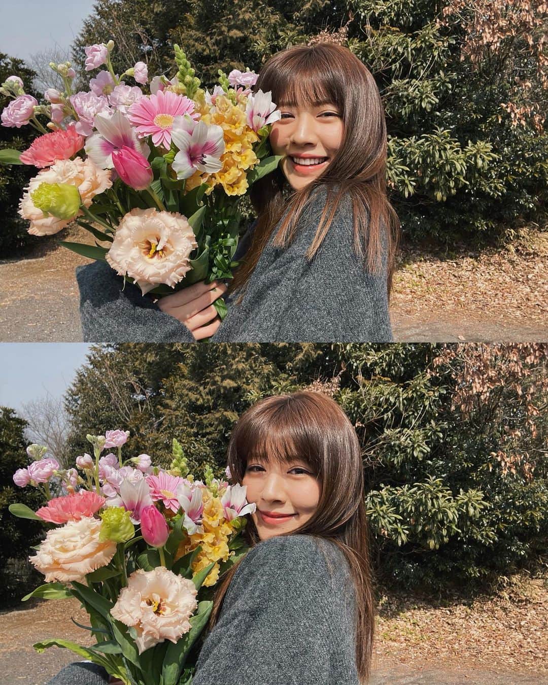 岡本杏理さんのインスタグラム写真 - (岡本杏理Instagram)「春の予感🌷 #anrisflower」2月15日 21時51分 - anri_okamoto