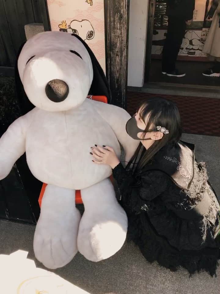 のインスタグラム：「. 旅行したいなあ🛫♩ 大分県に行った時の🐩 #過去pic」