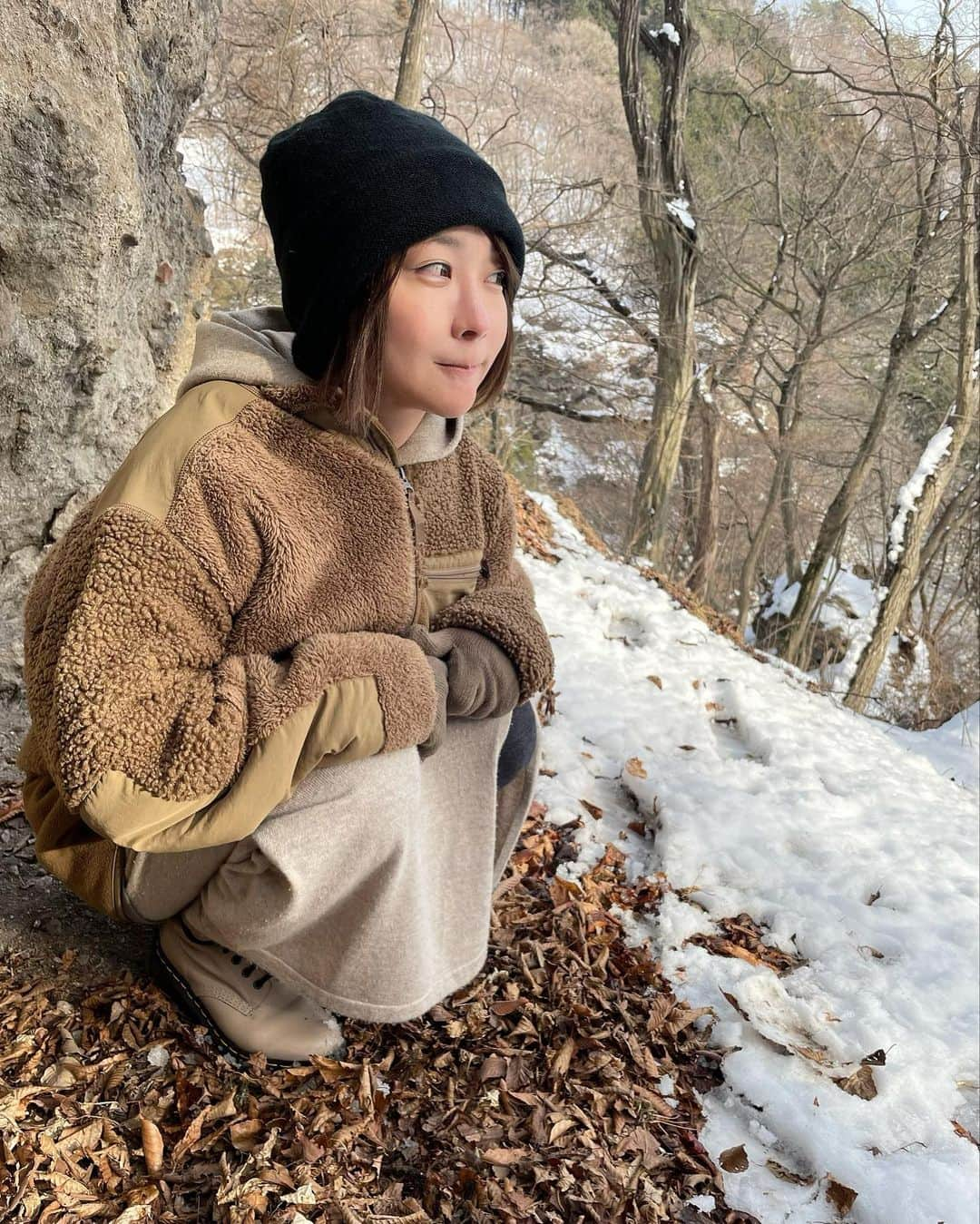 羽生アリサさんのインスタグラム写真 - (羽生アリサInstagram)「🐻🗻☃️🍌😊🙌🙌🙌  #最近の羽生さん  すっかり山ガール🗻🐇(山ガールって言葉まだある？？？？🤔」2月15日 16時01分 - arisa_hanyu