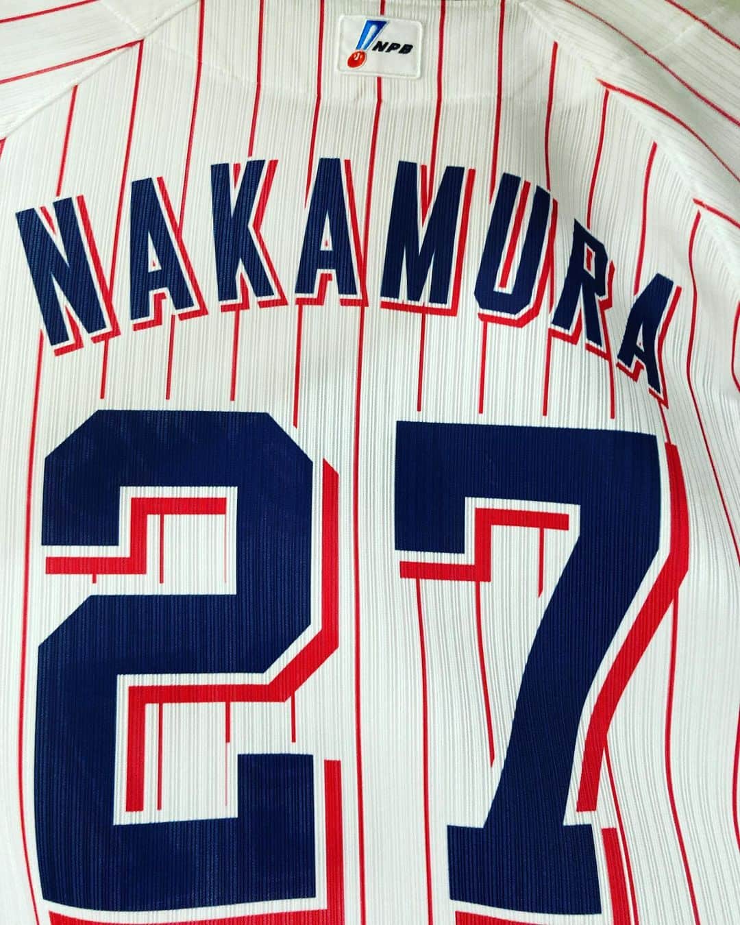 中村悠平のインスタグラム：「球春到来‼︎  ２７番！ １５年ぶり！  今年も頑張ります⚾️」