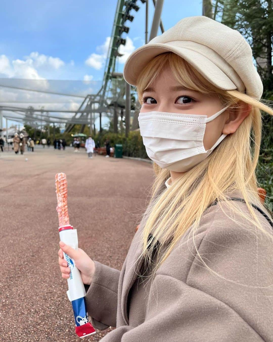 NiziUさんのインスタグラム写真 - (NiziUInstagram)「USJ🌏  #niziu#withu#RIKU#🐿」2月1日 21時26分 - niziu_artist_official