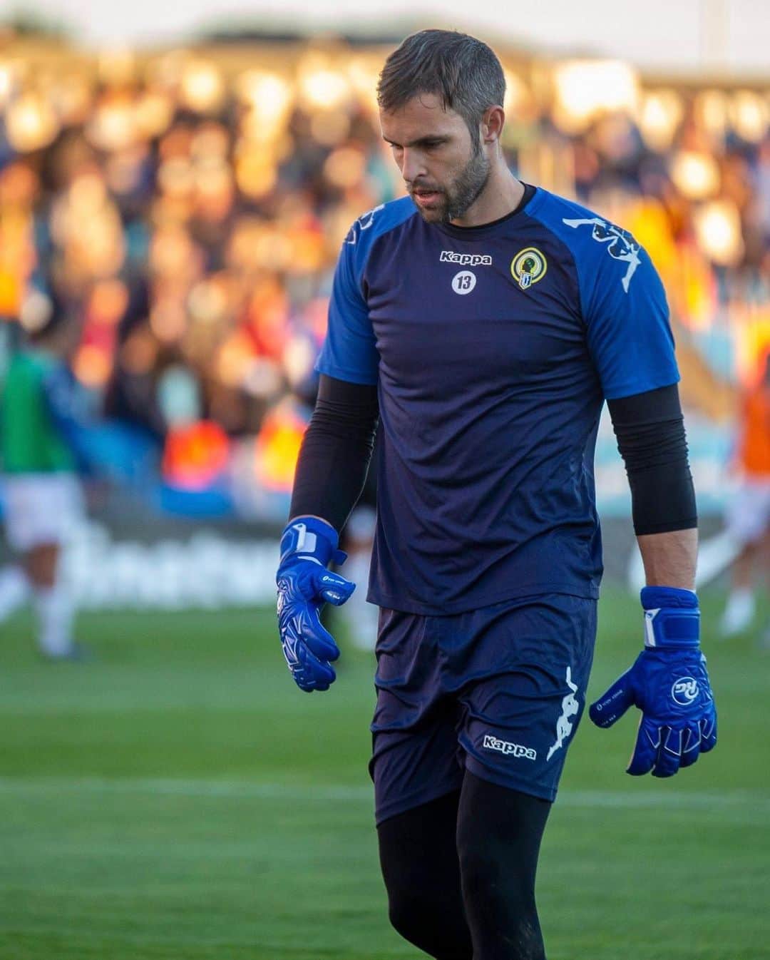 ヘスス・フェルナンデス・コラードのインスタグラム：「@iamjesusfernandez Portero del @herculescfoficial con nuestros #SnagaAqua 💙🔝💥  Pide los tuyos aquí o en www.rg244gloves.com   #TeamRG #Borntobeakeeper #Guantesdeportero #Futbol  #SnagaAqua」