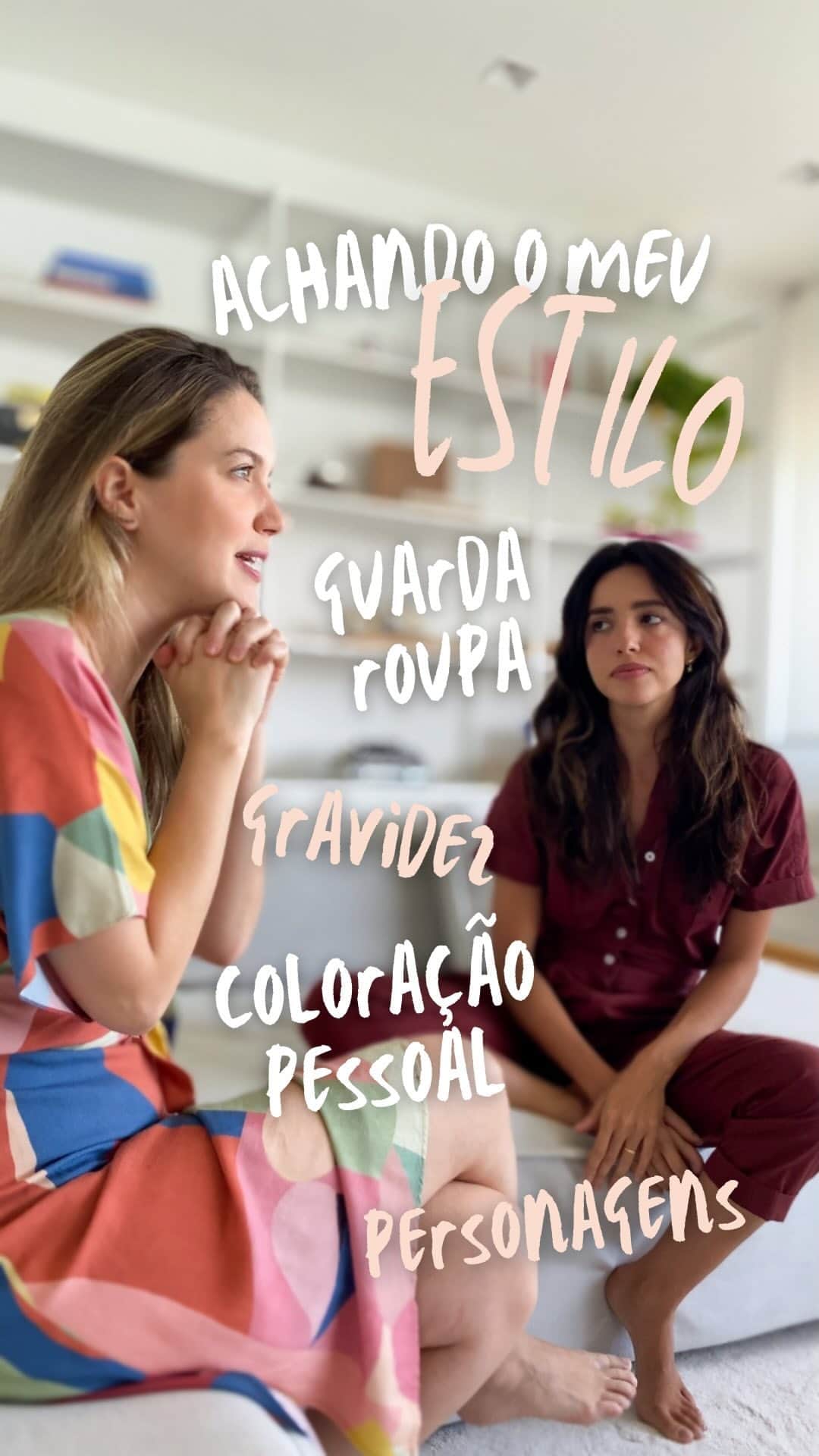 ナタリア・ディルのインスタグラム：「Episódio 1 - Achando meu estilo  Lembram do vídeo da coloração pessoal? Então, agora eu e @_nataliapaes iremos ir mais a fundo e encontrar meu estilo, que vem dessa mistura de personagens, gravidez, mudança de cabelo e por aí vai.  Acompanhem a gente toda terça-feira aqui no IGTV!  Ps: Eu tô rindo até agora desse vídeo.  Hahahahahaha  Produção e edição: @im.mkt  . . . #consultoriadeestilo #nathaliadill #achandoomeuestilo #guardaroupainteligente #atrizbrasileira」