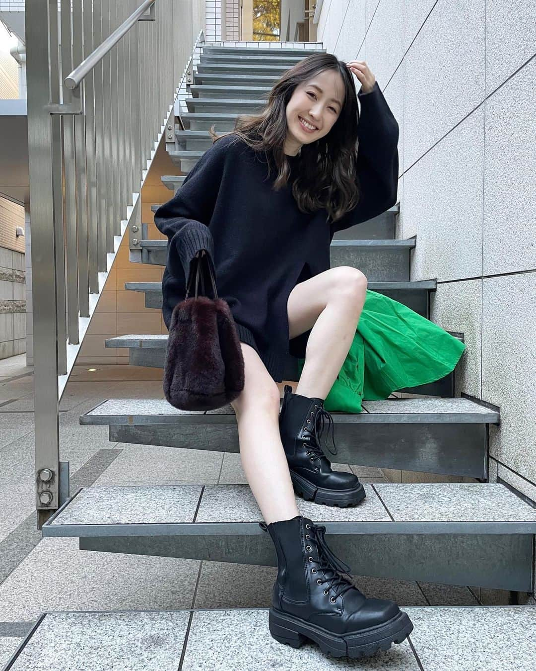 團遥香さんのインスタグラム写真 - (團遥香Instagram)「撮影の帰りに撮った私服🤍 気がついたら2月になってたー！✨ 充実した毎日を過ごしましょっ☺️  #ootd #acym  #dholic」2月2日 18時48分 - haruka_dan_official